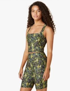 Beyond Yoga Women's Square Neck Tank | Silver Mist Pear