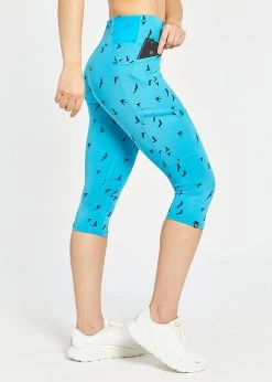 Oiselle Women's Pockito Knickers | Bold Blue