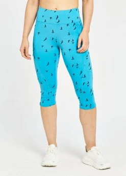 Oiselle Women's Pockito Knickers | Bold Blue