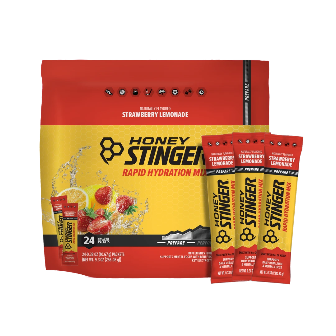 Honey Stinger Prepare Hydration | Strawberry Lemonade 3 Honey Stinger Prepare Hydration | Strawberry Lemonade