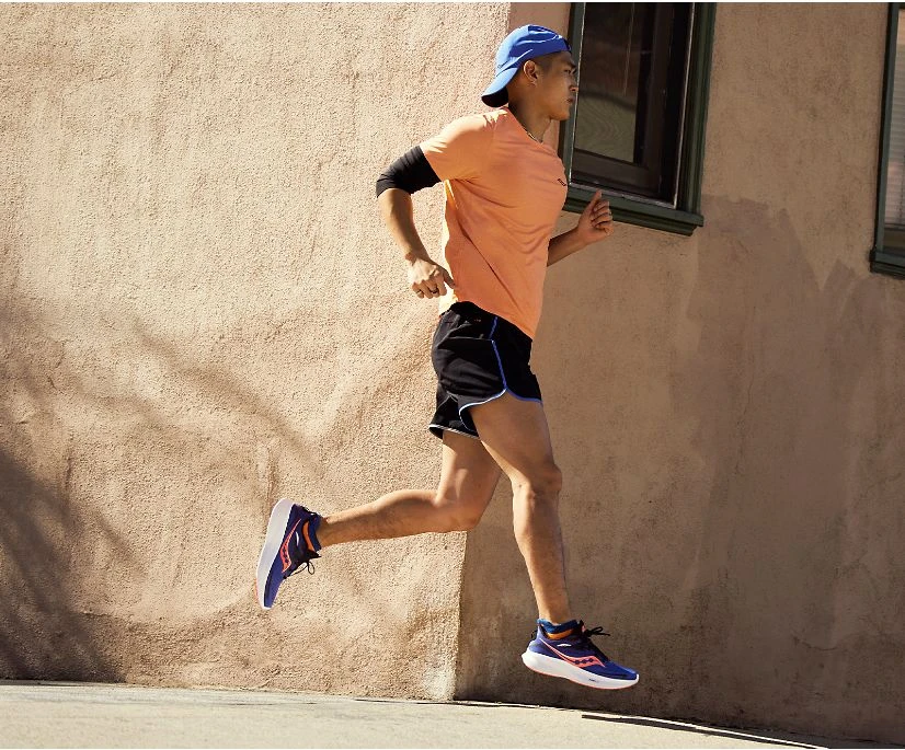 Saucony Men's Ride 15 | Sapphire/ViZiRed 8 Saucony Men's Ride 15 | Sapphire/ViZiRed