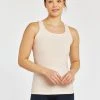 Oiselle Women's Light Lux Long Tank | Rose Tops