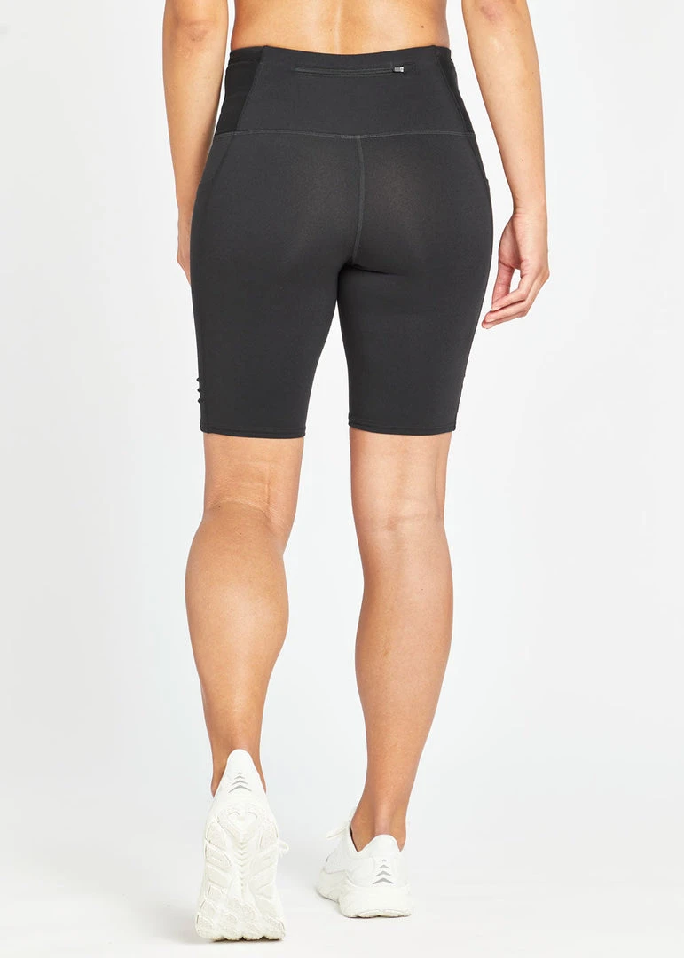 Oiselle Women's Long Pocket Jogger Shorts | Black Bottoms 12 Oiselle Women's Long Pocket Jogger Shorts | Black Bottoms