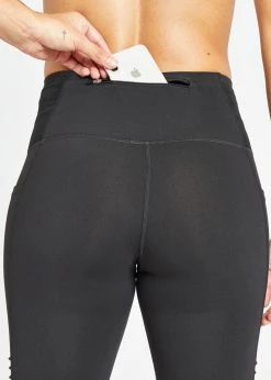 Oiselle Women's Long Pocket Jogger Shorts | Black Bottoms 24 Oiselle Women's Long Pocket Jogger Shorts | Black Bottoms