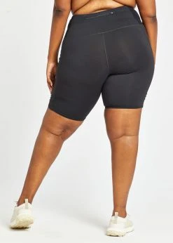 Oiselle Women's Long Pocket Jogger Shorts | Black Bottoms 18 Oiselle Women's Long Pocket Jogger Shorts | Black Bottoms