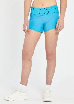 Oiselle Bottoms Women's Roga Shorts | Bold Blue