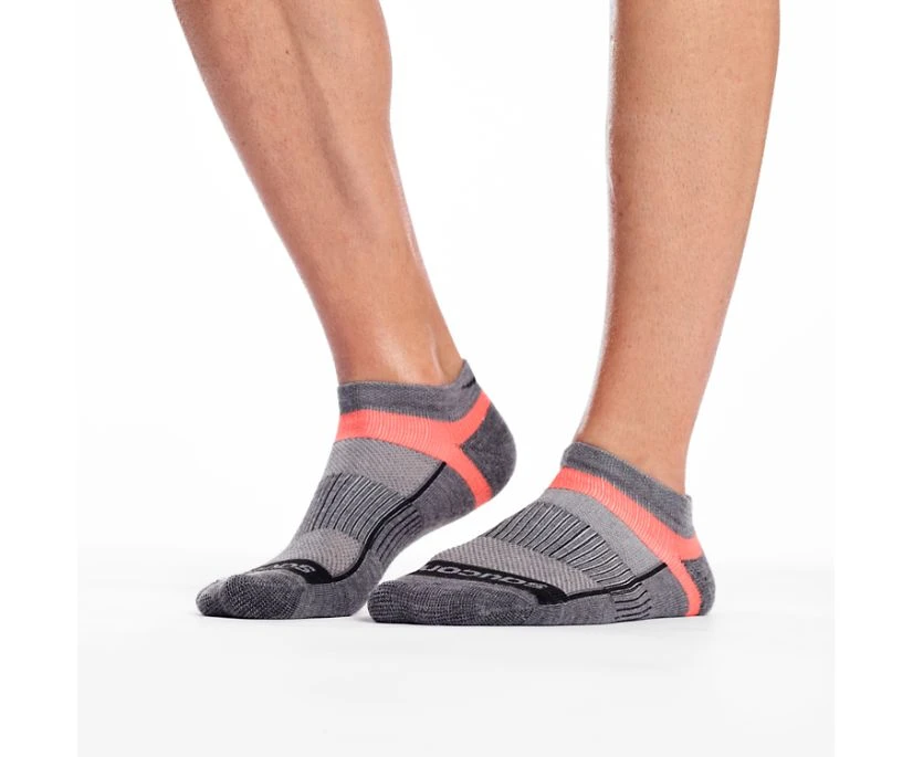 Saucony Merino Low 3-Pack | Grey Asst. Men 3 Saucony Merino Low 3-Pack | Grey Asst. Men