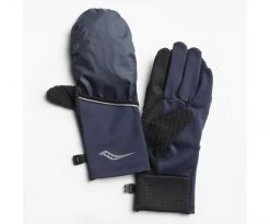 Saucony Fortify Convertible Gloves | Blue Nights