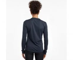 Saucony Women's Stopwatch Long Sleeve | Blue Nights