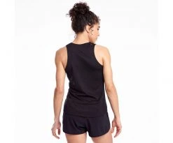 Saucony Women's Stopwatch Singlet | Black Tops