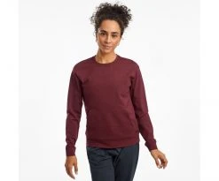 Saucony Women's Solstice Crew | Zinfandel Heather