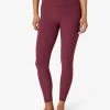 Beyond Yoga Women's Spacedye Midi | Garnet Heather 2 Beyond Yoga Women's Spacedye Midi | Garnet Heather
