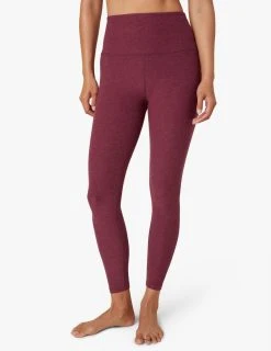 Beyond Yoga Women's Spacedye Midi | Garnet Heather