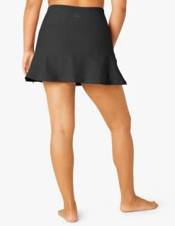 Beyond Yoga Shorts & Skirts Women's Tie Breaker Circle Skirt | Darkest Night 9 Beyond Yoga Shorts & Skirts Women's Tie Breaker Circle Skirt | Darkest Night