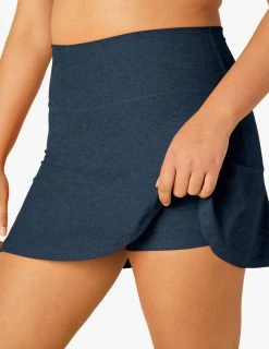 Beyond Yoga Shorts & Skirts Women's Tie Breaker Skirt | Navy