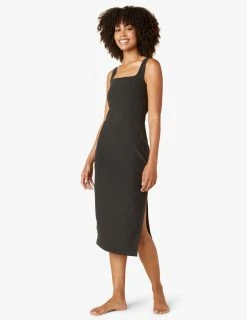 Beyond Yoga Women's Icon Midi Dress | Darkest Night