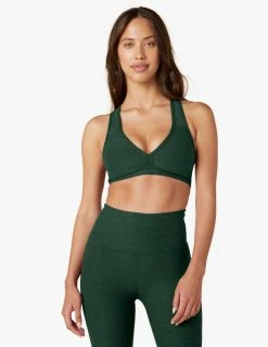 Beyond Yoga Women's Lift Your Spirits Bra | Forest-Pine