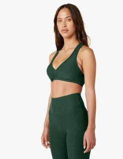 Beyond Yoga Women's Lift Your Spirits Bra | Forest-Pine