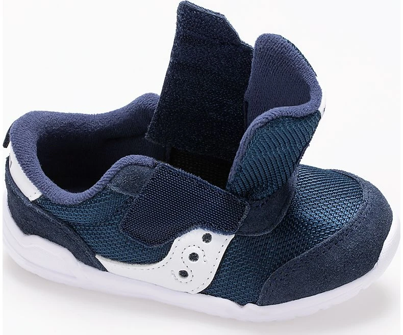 Saucony Little Kid's Jazz Riff | Navy/White Kids 5 Saucony Little Kid's Jazz Riff | Navy/White Kids