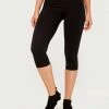 Lole Women's Livy Capri | Black Bottoms