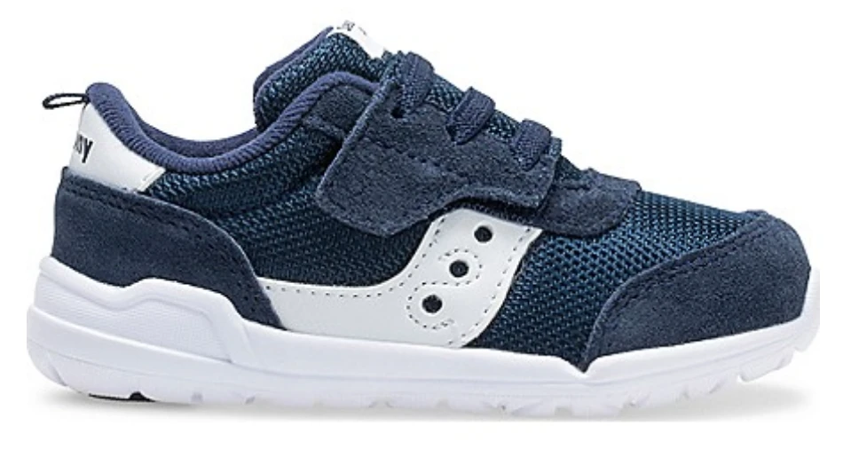 Saucony Little Kid's Jazz Riff | Navy/White Kids 3 Saucony Little Kid's Jazz Riff | Navy/White Kids