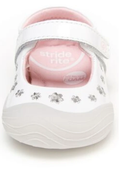 Stride Rite Kids Prewalker Mira | White 8 Stride Rite Kids Prewalker Mira | White
