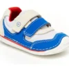 Stride Rite Baby Mason | White/Blue 2 Stride Rite Baby Mason | White/Blue