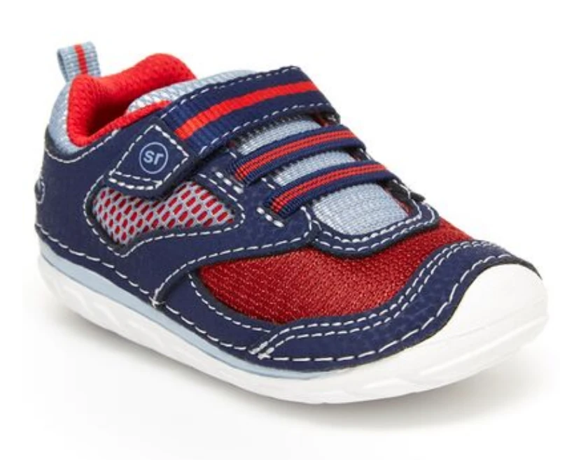 Stride Rite Baby Adrian | Navy/Red Kids 3 Stride Rite Baby Adrian | Navy/Red Kids