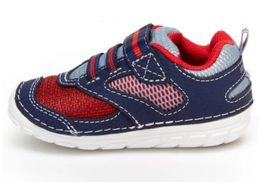 Stride Rite Baby Adrian | Navy/Red Kids 5 Stride Rite Baby Adrian | Navy/Red Kids