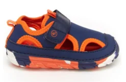 Stride Rite Little Kids Splash | Navy/Orange