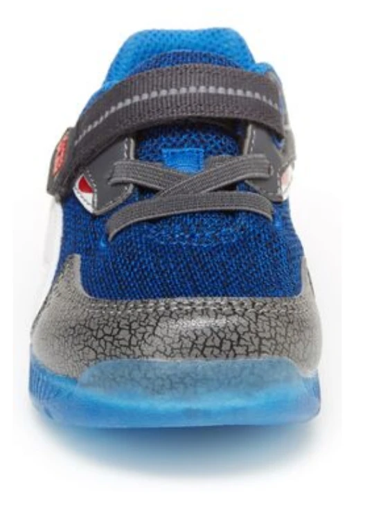 Stride Rite Little Kids' Light-Up Shark | Black/Blue 7 Stride Rite Little Kids' Light-Up Shark | Black/Blue