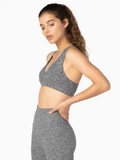 Beyond Yoga Bras & Undies Women's Lift Your Spirits Bra | Black-White