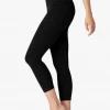 Beyond Yoga Bottoms Women's Capri | Darkest Night