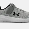 Under Armour Kids' Pursuit Twist | Pitch Gray/White 2 Under Armour Kids' Pursuit Twist | Pitch Gray/White