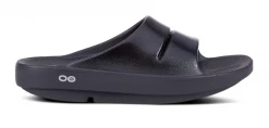 Oofos OOahh Luxe Slide | Black