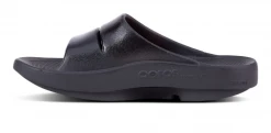 Oofos OOahh Luxe Slide | Black 11 Oofos OOahh Luxe Slide | Black