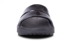 Oofos OOahh Luxe Slide | Black 12 Oofos OOahh Luxe Slide | Black