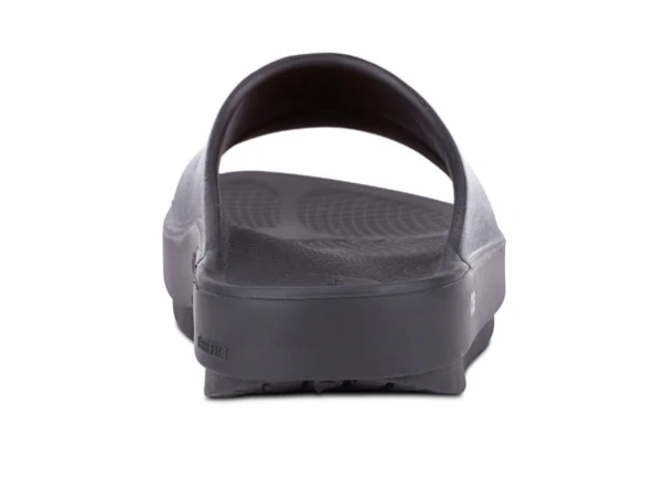 Oofos OOahh Luxe Slide | Black 7 Oofos OOahh Luxe Slide | Black