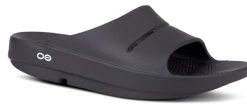 Oofos OOahh Slide | Matte Black