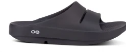 Oofos OOahh Slide | Matte Black