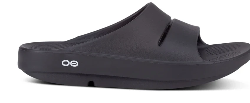 Oofos OOahh Slide | Matte Black 4 Oofos OOahh Slide | Matte Black