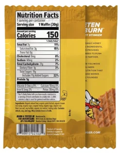 Honey Stinger Waffles Fuel & Recovery 17 Honey Stinger Waffles Fuel & Recovery