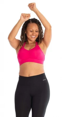 Handful Bras & Undies Y-Back Bra | Battle Cry Pink