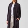 MPG Women's Exhale Cardigan | Black 1 MPG Women's Exhale Cardigan | Black