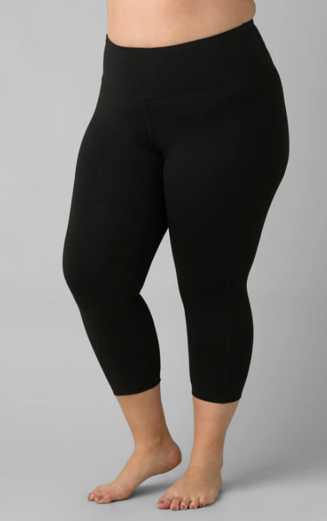 Prana Women's Transform Capri 1X-3X | Black Bottoms 5 Prana Women's Transform Capri 1X-3X | Black Bottoms