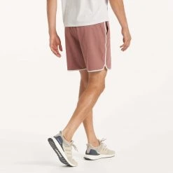 Vuori Men's Banks Short | Terracotta Linen Texture 13 Vuori Men's Banks Short | Terracotta Linen Texture