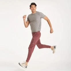 Vuori Men's Sunday Jogger | Russet Heather