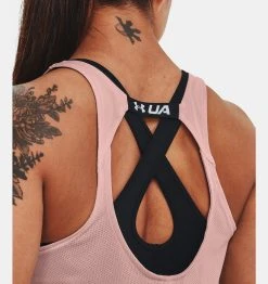 Under Armour UA Fly By Tank | Retro Pink Tops