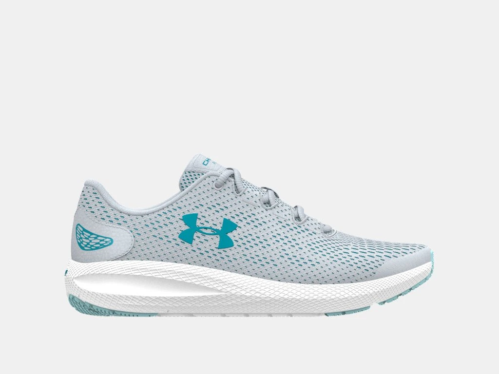 Under Armour Youth Charged Pursuit | Halo Gray Kids 8 Under Armour Youth Charged Pursuit | Halo Gray Kids