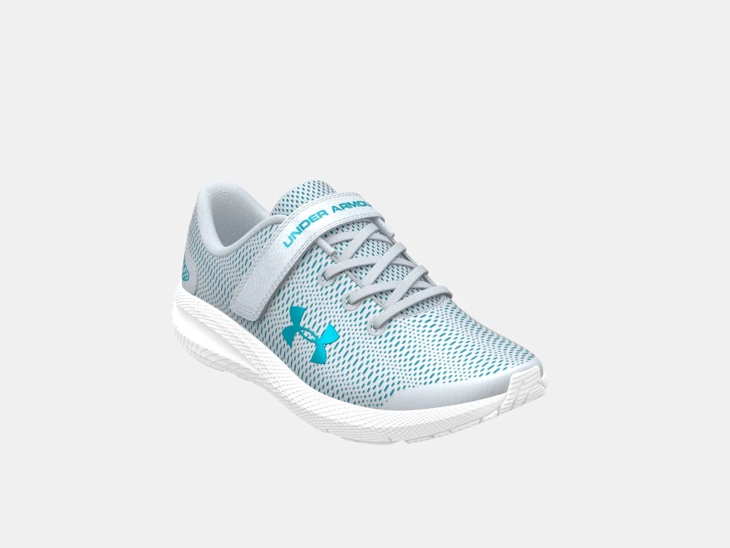 Under Armour Kids' Pursuit 2 | Halo Gray 3 Under Armour Kids' Pursuit 2 | Halo Gray
